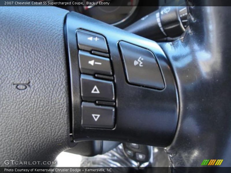 Black / Ebony 2007 Chevrolet Cobalt SS Supercharged Coupe