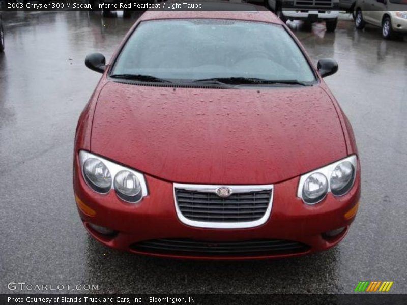 Inferno Red Pearlcoat / Light Taupe 2003 Chrysler 300 M Sedan