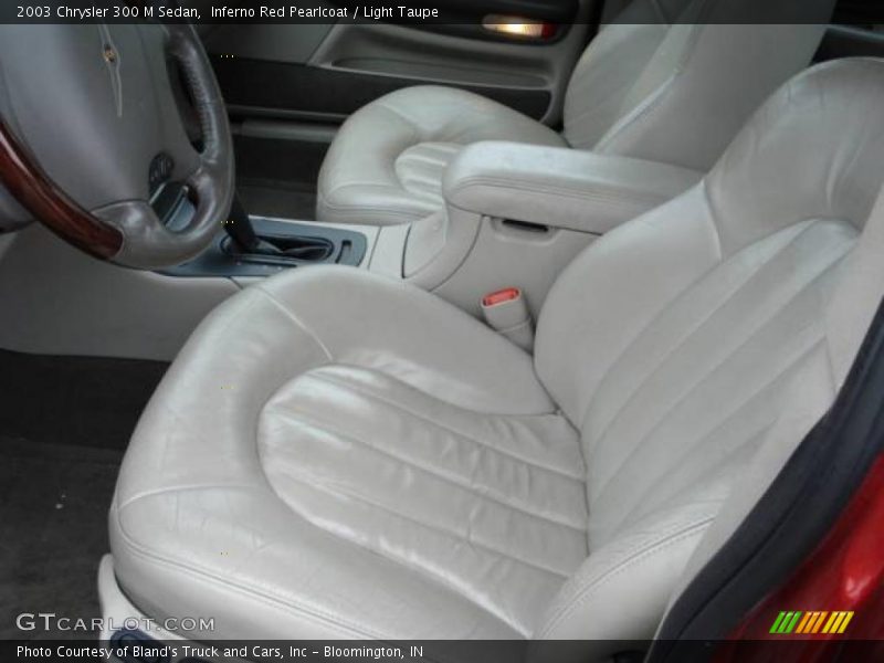 Inferno Red Pearlcoat / Light Taupe 2003 Chrysler 300 M Sedan