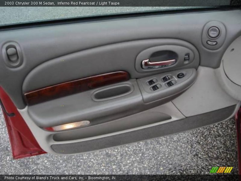 Inferno Red Pearlcoat / Light Taupe 2003 Chrysler 300 M Sedan