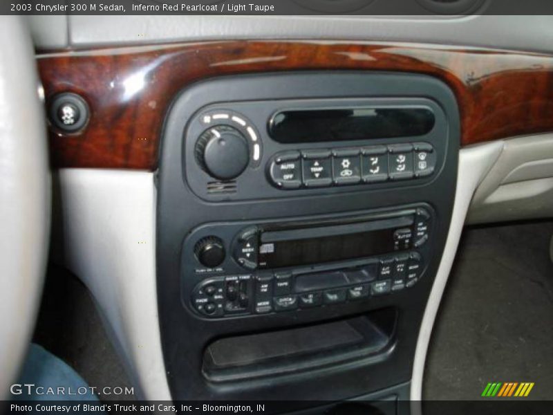 Inferno Red Pearlcoat / Light Taupe 2003 Chrysler 300 M Sedan