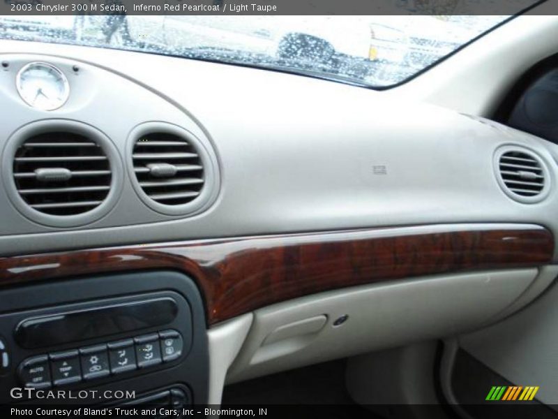 Inferno Red Pearlcoat / Light Taupe 2003 Chrysler 300 M Sedan