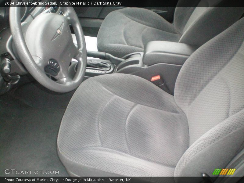 Graphite Metallic / Dark Slate Gray 2004 Chrysler Sebring Sedan