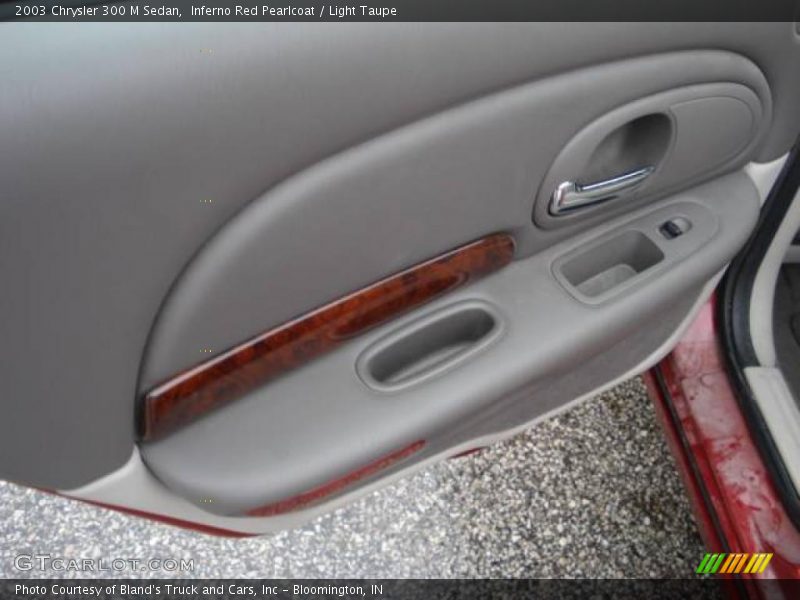 Inferno Red Pearlcoat / Light Taupe 2003 Chrysler 300 M Sedan
