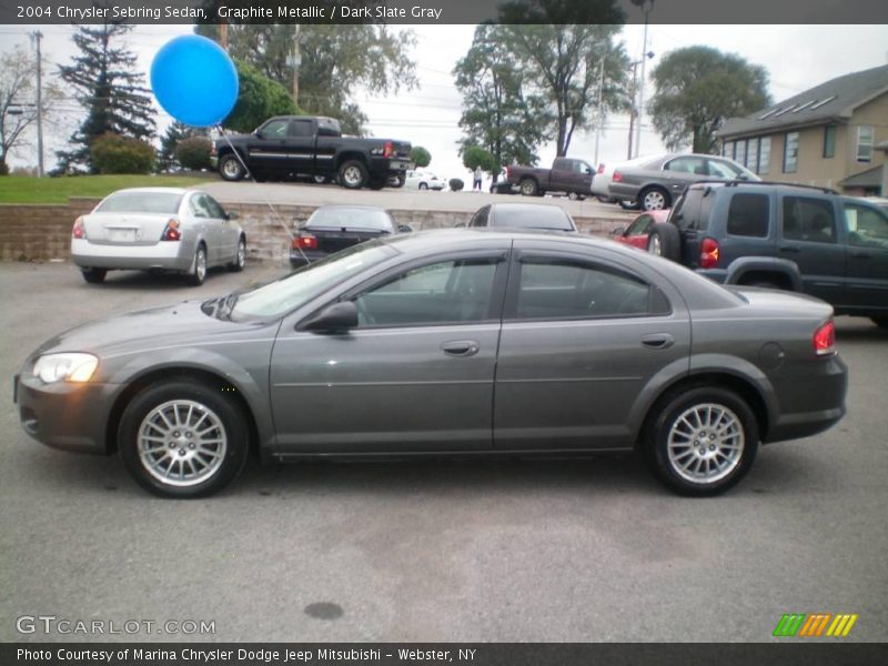 Graphite Metallic / Dark Slate Gray 2004 Chrysler Sebring Sedan