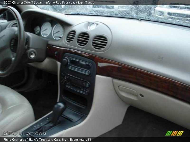 Inferno Red Pearlcoat / Light Taupe 2003 Chrysler 300 M Sedan