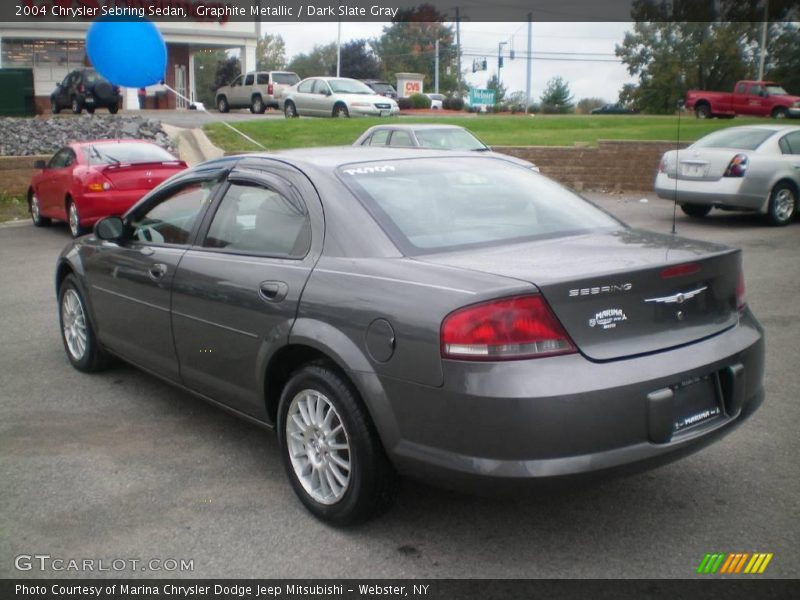 Graphite Metallic / Dark Slate Gray 2004 Chrysler Sebring Sedan