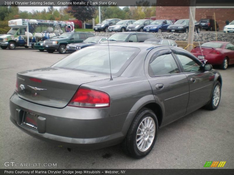 Graphite Metallic / Dark Slate Gray 2004 Chrysler Sebring Sedan