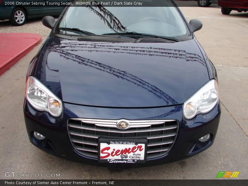 Midnight Blue Pearl / Dark Slate Gray 2006 Chrysler Sebring Touring Sedan