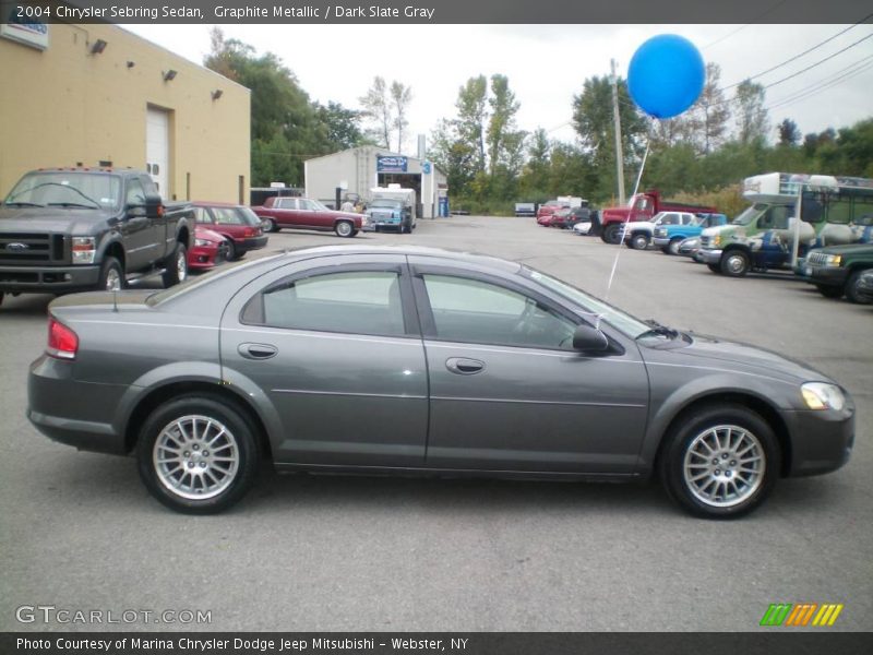 Graphite Metallic / Dark Slate Gray 2004 Chrysler Sebring Sedan