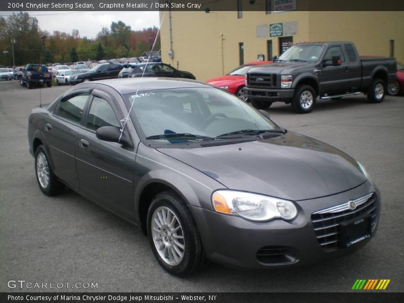 Graphite Metallic / Dark Slate Gray 2004 Chrysler Sebring Sedan
