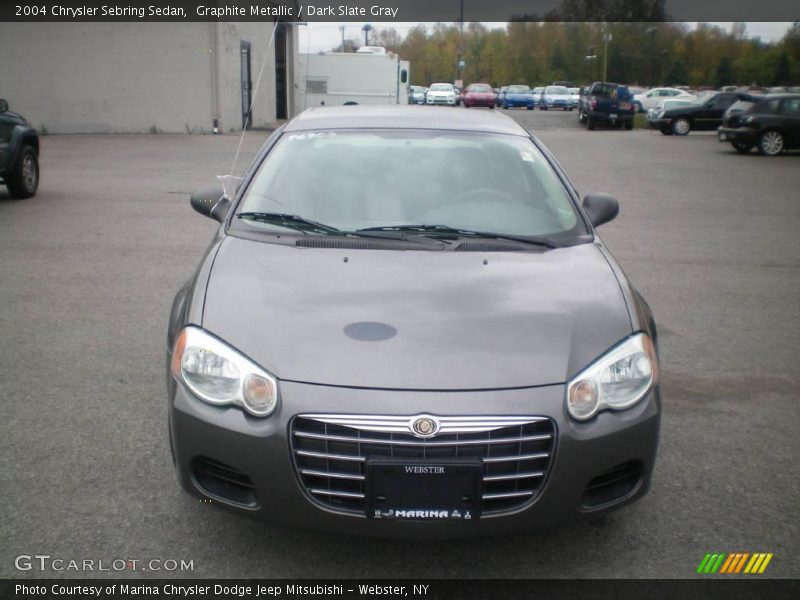 Graphite Metallic / Dark Slate Gray 2004 Chrysler Sebring Sedan