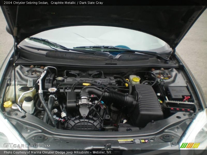 Graphite Metallic / Dark Slate Gray 2004 Chrysler Sebring Sedan