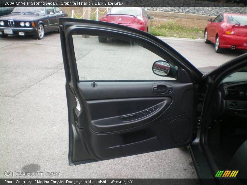 Graphite Metallic / Dark Slate Gray 2004 Chrysler Sebring Sedan