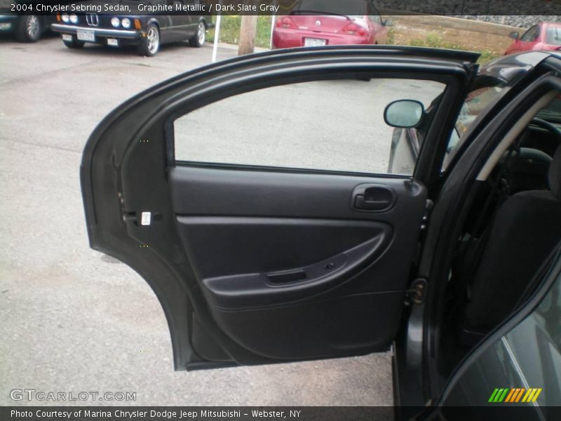 Graphite Metallic / Dark Slate Gray 2004 Chrysler Sebring Sedan