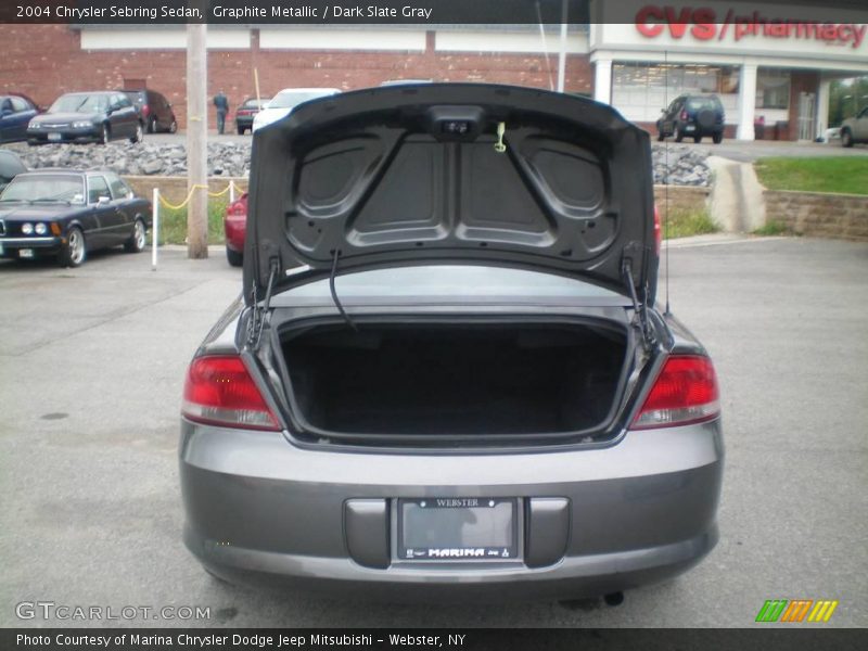 Graphite Metallic / Dark Slate Gray 2004 Chrysler Sebring Sedan