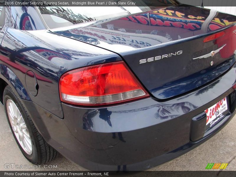 Midnight Blue Pearl / Dark Slate Gray 2006 Chrysler Sebring Touring Sedan
