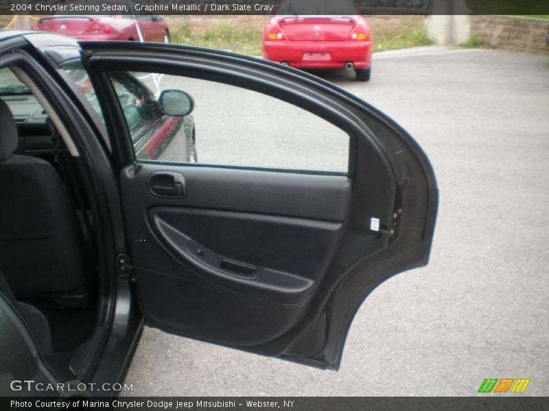 Graphite Metallic / Dark Slate Gray 2004 Chrysler Sebring Sedan