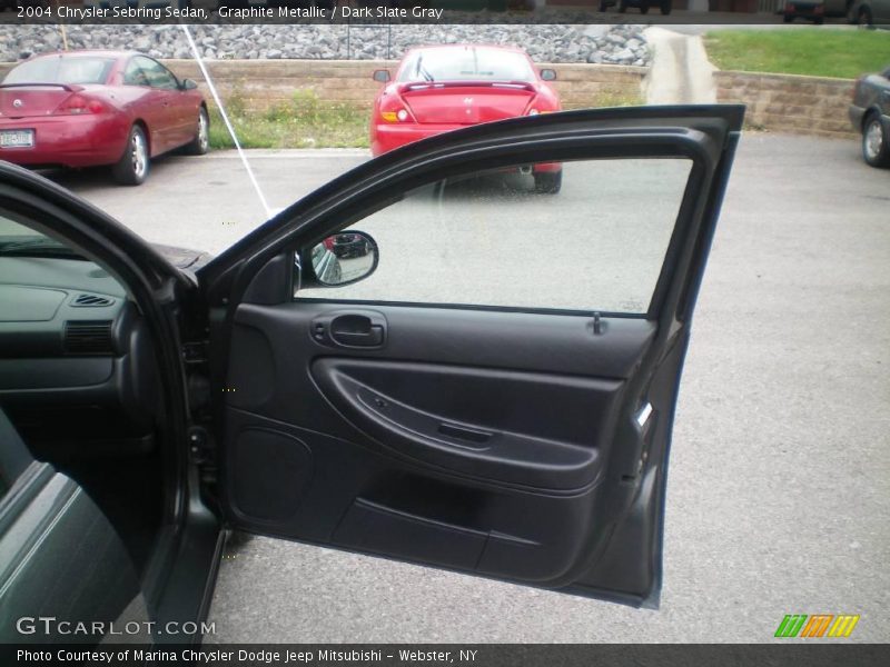 Graphite Metallic / Dark Slate Gray 2004 Chrysler Sebring Sedan