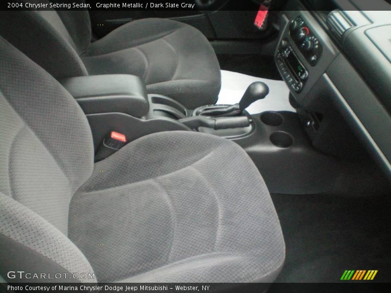 Graphite Metallic / Dark Slate Gray 2004 Chrysler Sebring Sedan