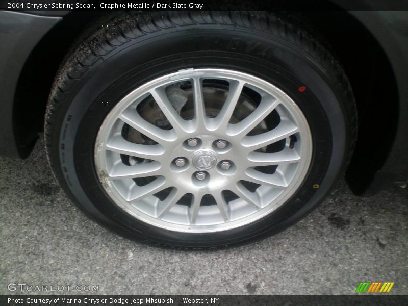 Graphite Metallic / Dark Slate Gray 2004 Chrysler Sebring Sedan