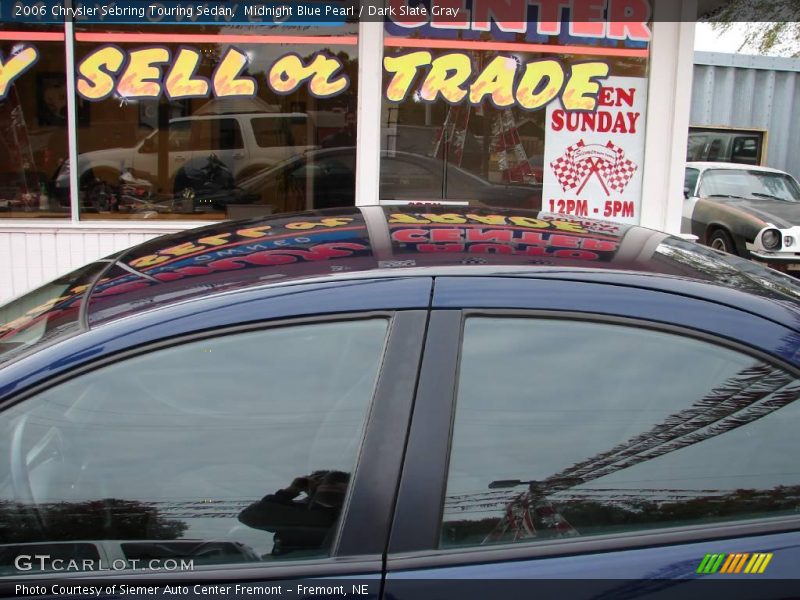 Midnight Blue Pearl / Dark Slate Gray 2006 Chrysler Sebring Touring Sedan