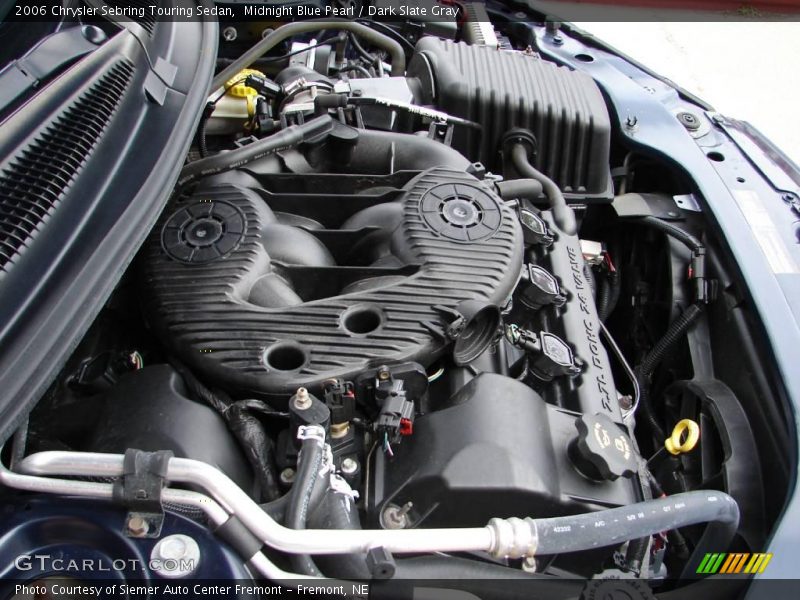 Midnight Blue Pearl / Dark Slate Gray 2006 Chrysler Sebring Touring Sedan