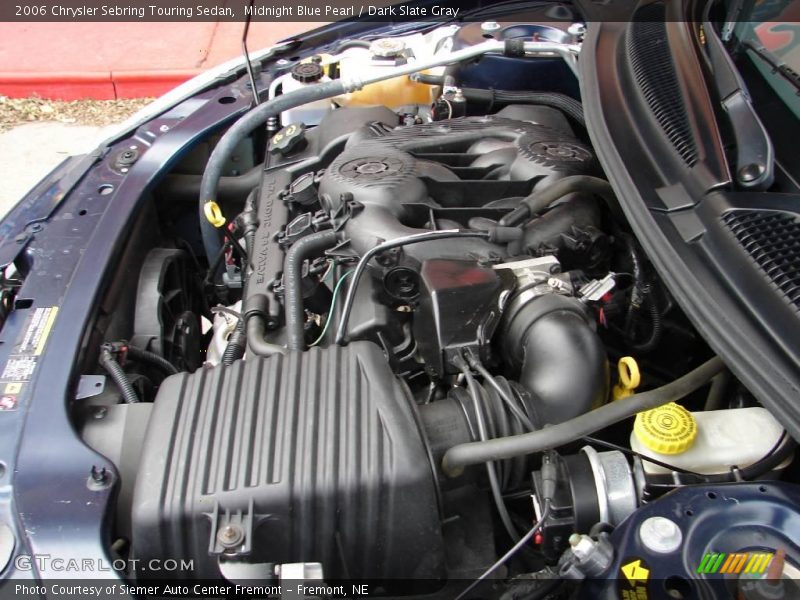 Midnight Blue Pearl / Dark Slate Gray 2006 Chrysler Sebring Touring Sedan