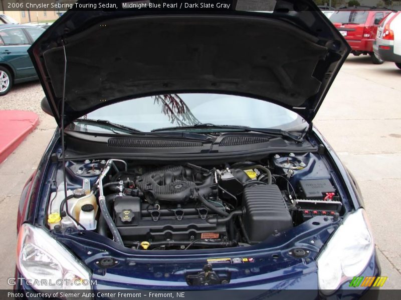 Midnight Blue Pearl / Dark Slate Gray 2006 Chrysler Sebring Touring Sedan