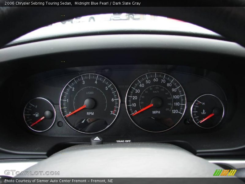 Midnight Blue Pearl / Dark Slate Gray 2006 Chrysler Sebring Touring Sedan