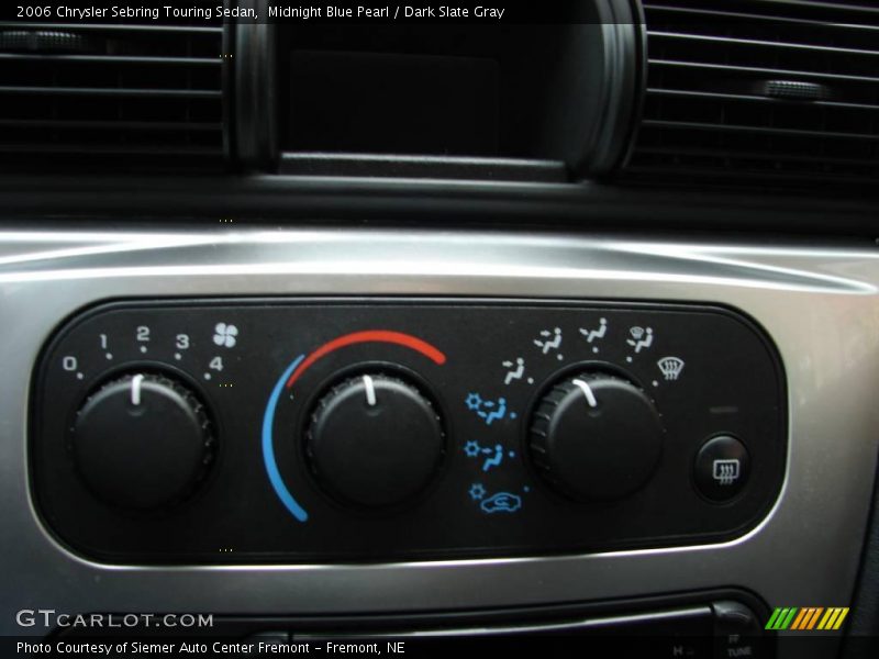 Midnight Blue Pearl / Dark Slate Gray 2006 Chrysler Sebring Touring Sedan