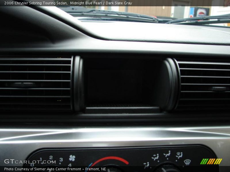 Midnight Blue Pearl / Dark Slate Gray 2006 Chrysler Sebring Touring Sedan
