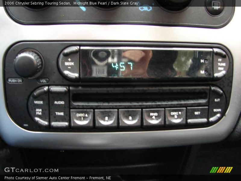Midnight Blue Pearl / Dark Slate Gray 2006 Chrysler Sebring Touring Sedan