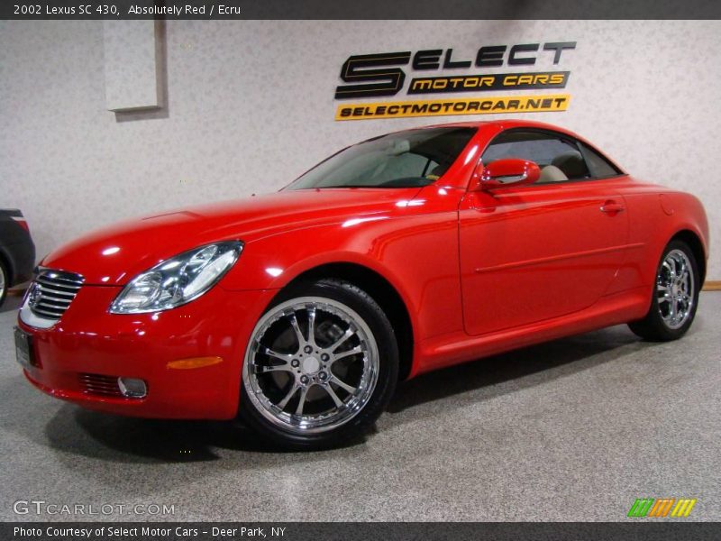  2002 SC 430 Absolutely Red