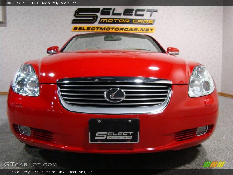  2002 SC 430 Absolutely Red