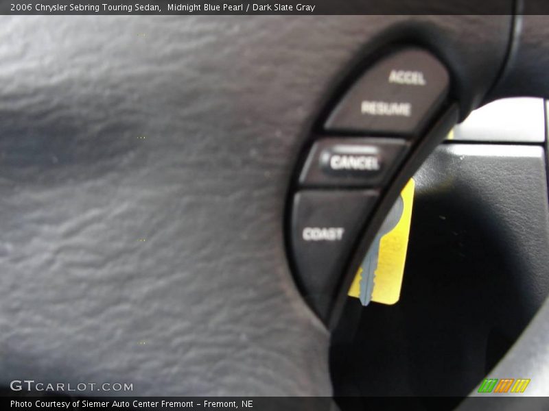Midnight Blue Pearl / Dark Slate Gray 2006 Chrysler Sebring Touring Sedan