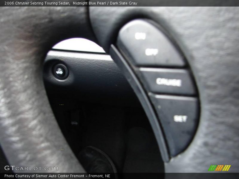 Midnight Blue Pearl / Dark Slate Gray 2006 Chrysler Sebring Touring Sedan
