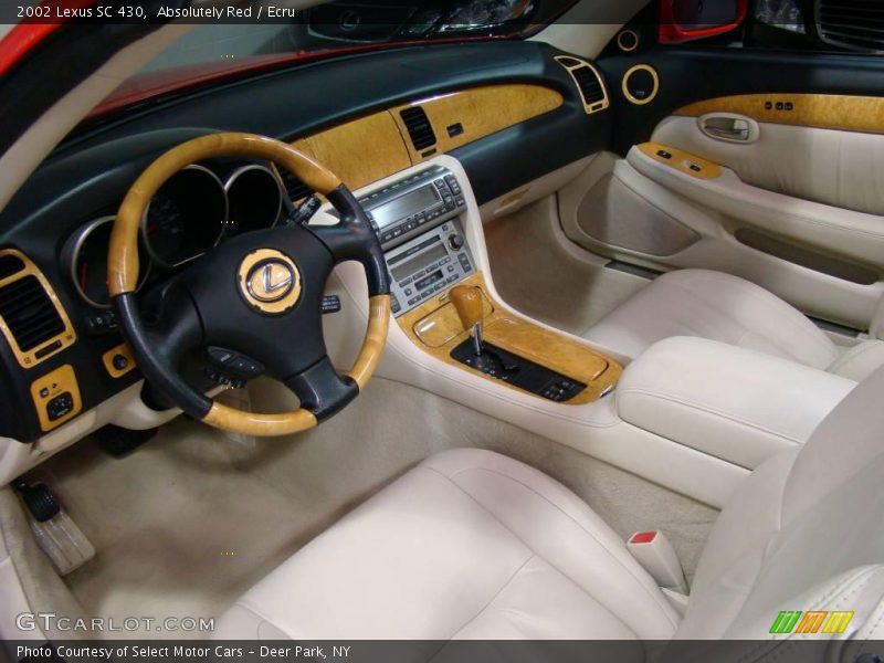  2002 SC 430 Ecru Interior