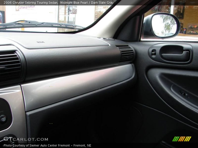 Midnight Blue Pearl / Dark Slate Gray 2006 Chrysler Sebring Touring Sedan