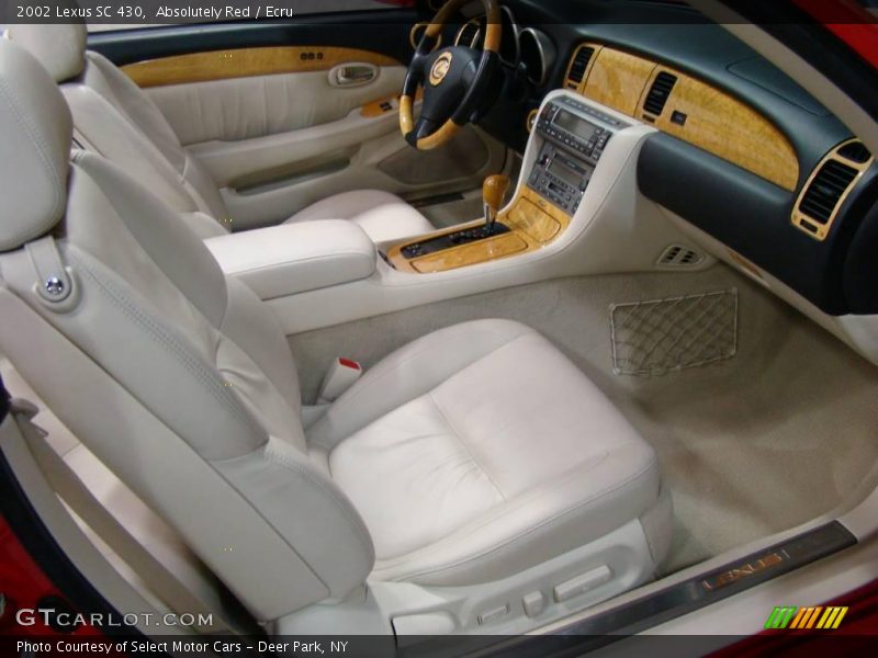  2002 SC 430 Ecru Interior