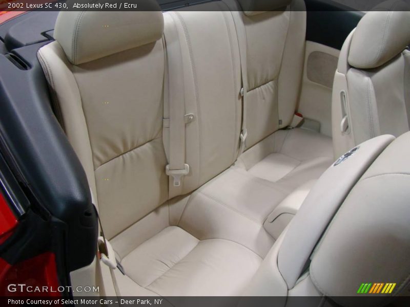 Absolutely Red / Ecru 2002 Lexus SC 430
