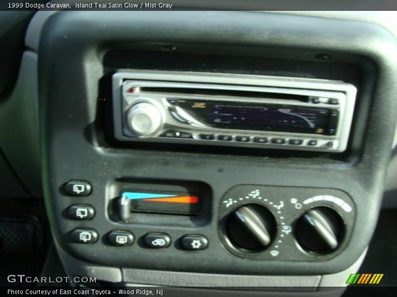 Island Teal Satin Glow / Mist Gray 1999 Dodge Caravan