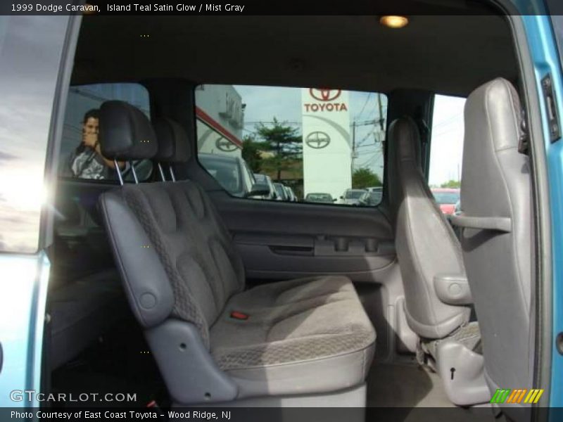 Island Teal Satin Glow / Mist Gray 1999 Dodge Caravan