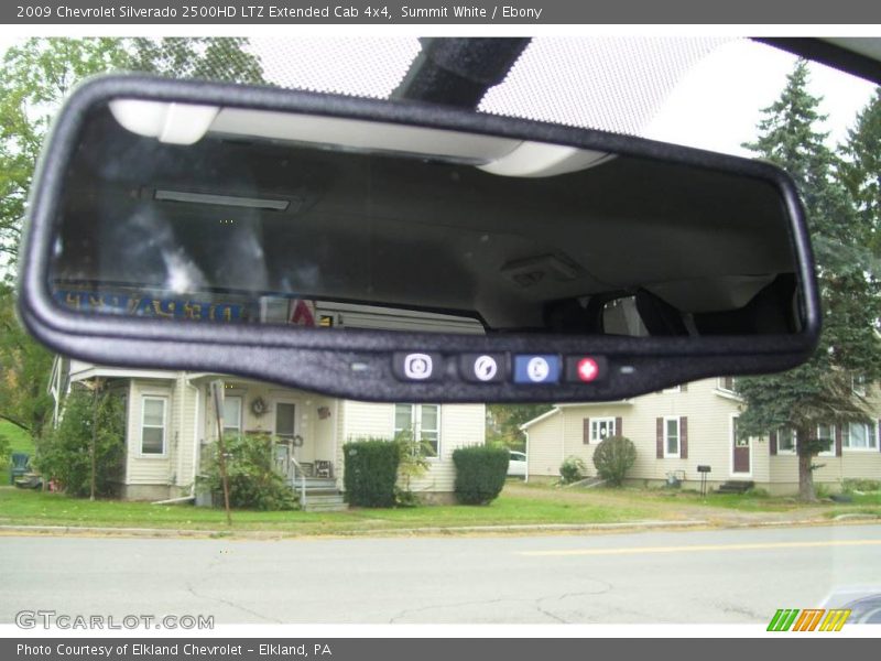 Summit White / Ebony 2009 Chevrolet Silverado 2500HD LTZ Extended Cab 4x4