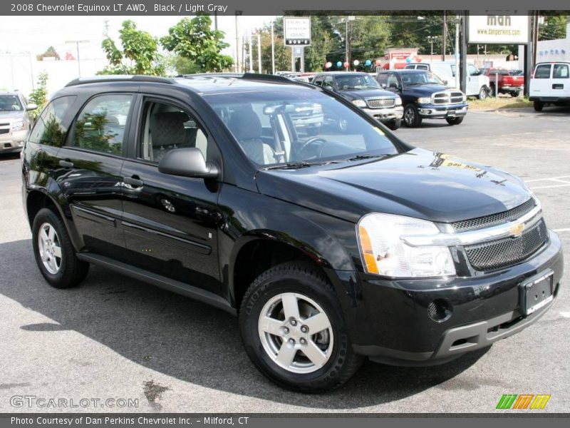 Black / Light Gray 2008 Chevrolet Equinox LT AWD