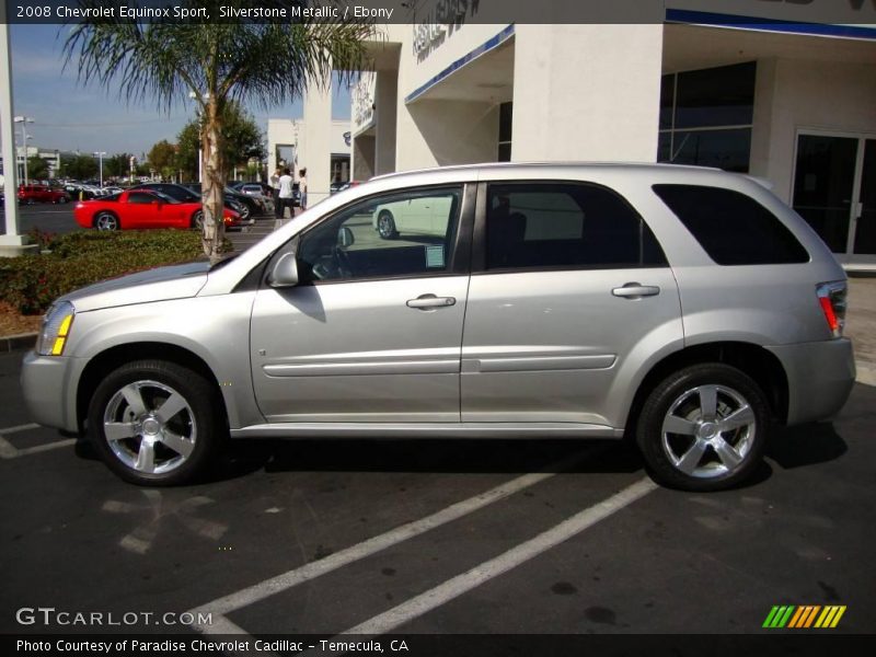 Silverstone Metallic / Ebony 2008 Chevrolet Equinox Sport