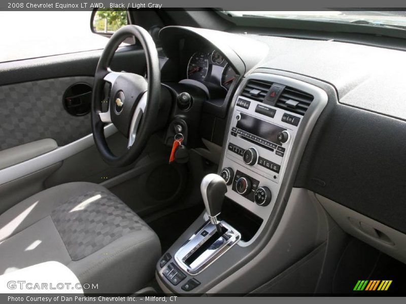 Black / Light Gray 2008 Chevrolet Equinox LT AWD