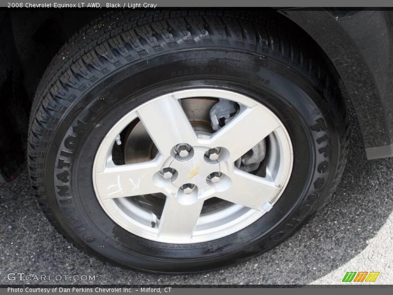 Black / Light Gray 2008 Chevrolet Equinox LT AWD