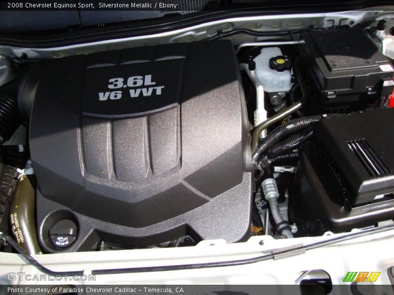 Silverstone Metallic / Ebony 2008 Chevrolet Equinox Sport