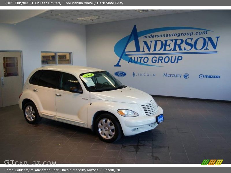 Cool Vanilla White / Dark Slate Gray 2005 Chrysler PT Cruiser Limited